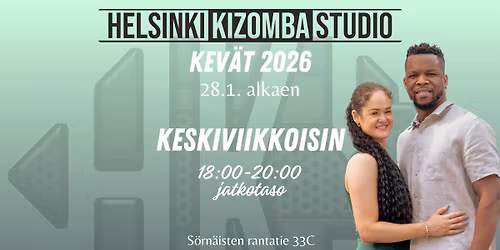 Kizomba & Semba - Viikkotunnit Kev\u00e4t 2026