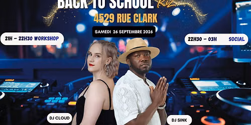 DJ SINK - KIZOMBA & URBANKIZ NIGHT