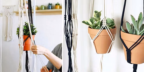 Macrame Plant Hanger Workshop