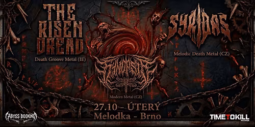 The Risen Dread & Syridas | When Death Comes From Above Tour | Brno