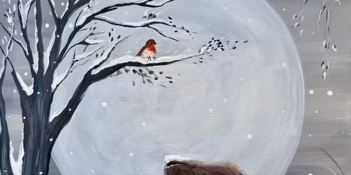 Join Brush Party with Kharmen to paint 'Winter Moongazer' in Fleet
