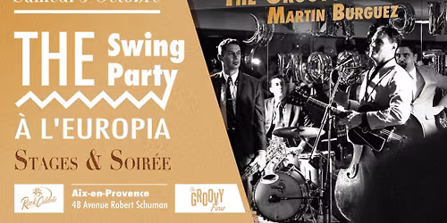 THE Swing Party | Stages et soir\u00e9e Swing avec orchestre \u00e0 Europia