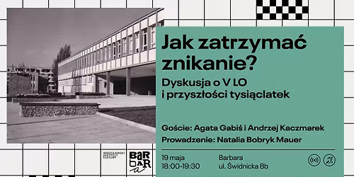 Jak zatrzyma\u0107 znikanie? Dyskusja o V LO i przysz\u0142o\u015bci tysi\u0105clatek 