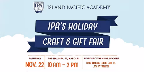 IPA's Holiday Craft & Gift Fair