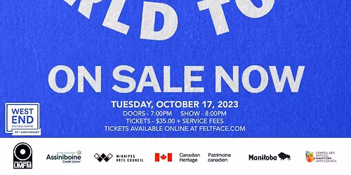 Randy Feltface at Beanfield Theatre