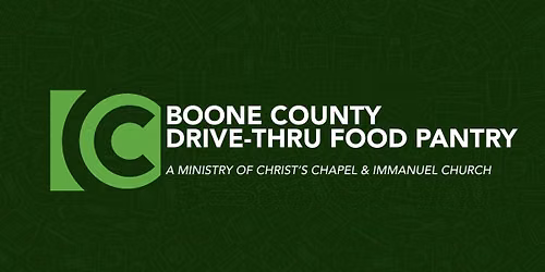 Boone County Drive-Thru Food Pantry