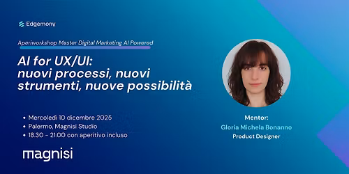 AI for UX\/UI: nuovi processi, nuovi strumenti, nuove possibilit\u00e0