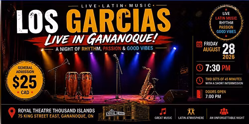 Los Garcias -LIVE LATIN MUSIC- Gananoque