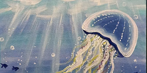 "Coral Jelly" - Paint and Sip with Nicole
