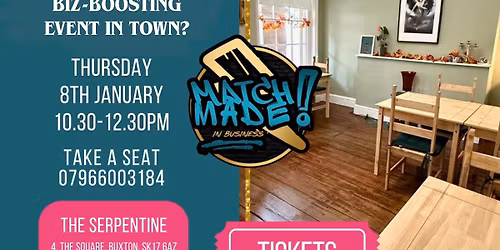 Next level BUSINESS event. Buxton. 