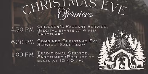 Christmas Eve at Camp Hill UMC