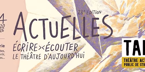 Festival Actuelles - 28\u00e8me \u00e9dition