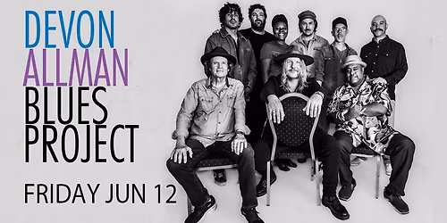 Devon Allman Blues Summit ft. Devon Allman Blues Project, Larry McCray, and Jimmy Hall