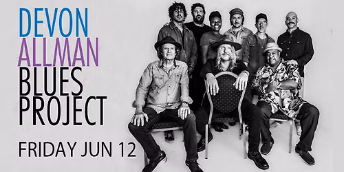 Devon Allman Blues Summit ft. Devon Allman Blues Project, Larry McCray, and Jimmy Hall