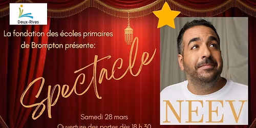 SPECTACLE D'HUMOUR \u00c0 BROMPTON- NEEV