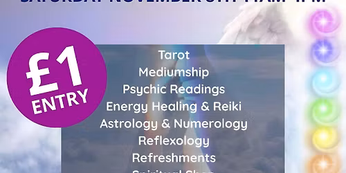 Holistic & Psychic Fayre (Tarot, Mediumship, Healing & More)