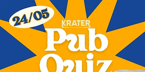The Krater Pubquiz
