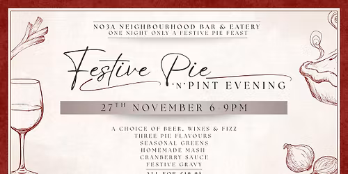 Festive Pie 'N' Pint Evening