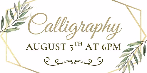 DIY Wednesday- Calligraphy