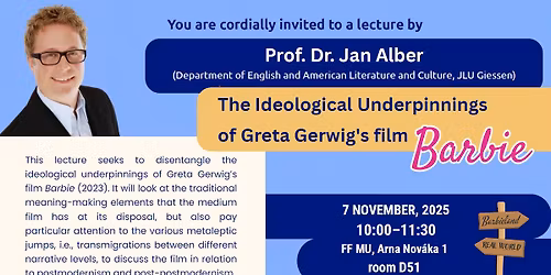 Public talk: The Ideological Underpinnings of Greta Gerwig\u2019s film Barbie
