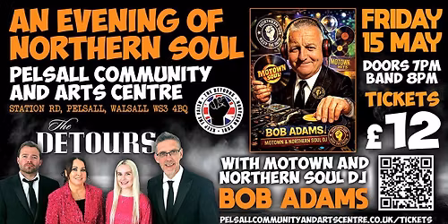 The Detours - An Evening of Northern Soul - Friday 15th May 2026