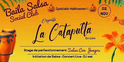 BAILA SALSA SOCIAL CLUB Session de Novembre 