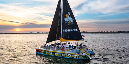 Panama City Beach Sunset Sail on the Privateer Catamaran