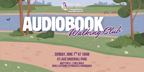 June Audiobook Walking Club