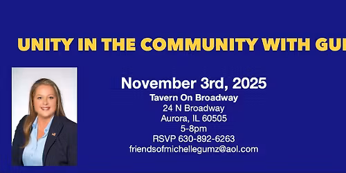 UNITY IN THE COMMUNITY WITH GUMZ