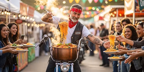 Community Dinner and Clothing handout