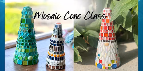 Gnome or decorative cone mosaic class at The Vineyard at Hershey