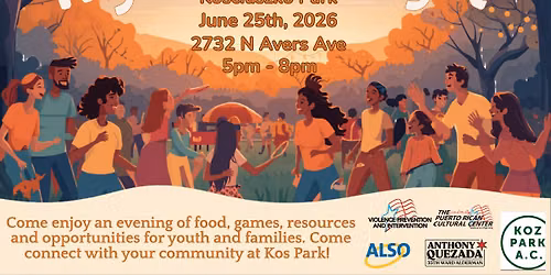 Night in the Light at Kosciuszko Park 