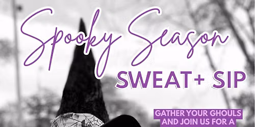 Spooky Season Sweat + Sip \ud83d\udc7b 