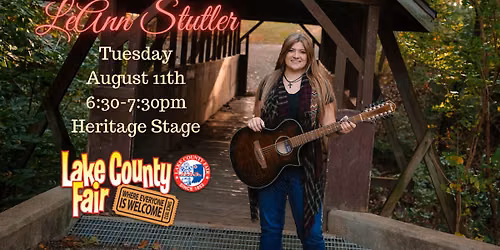 LeAnn Stutler at the Lake County Fair