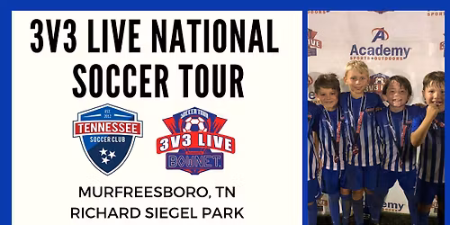 3v3 Live - Murfreesboro, TN "Under the Lights"