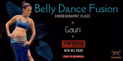 Belly dance fusion choreography class