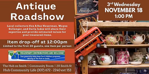 Antique Roadshow @ The Hub