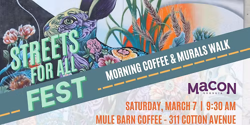 Morning Coffee & Murals Walk