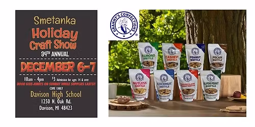 Davison High School Holiday Craft Show - Granny's Confections Handmade Brittle & Caramel Popcorn