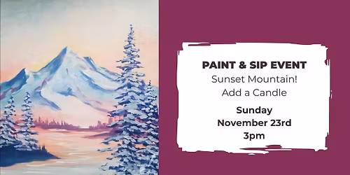 Sunday Funday! Sunset Mountain Majesty