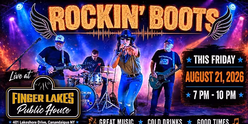 Rockin' Boots @ Finger Lakes Public House FRIDAY NIGHT!