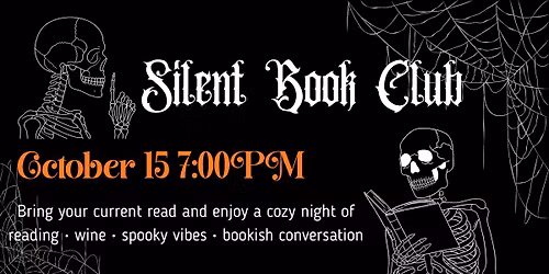 Silent Book Club - Halloween Themed