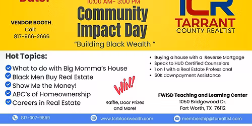 Community Impact Day "Closing the GAP"-  FREE to Attend!
