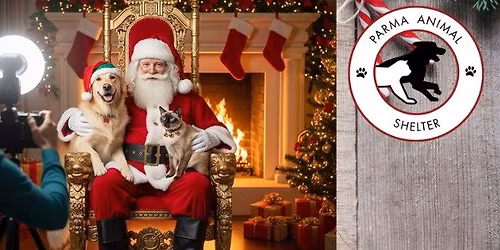 Claus for the PAWS: Photos with Santa PAWS!