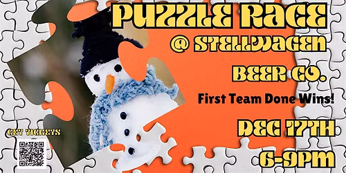 Holiday Puzzle Race @ Stellwagen