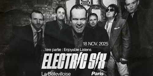 ELECTRIC SIX \/\/ PARIS