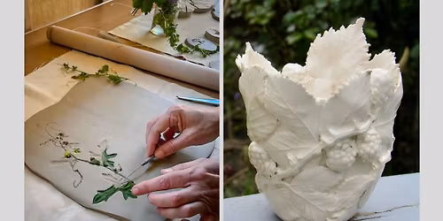\ud83c\udf43 Ceramic Workshop: Make a beautiful botanical piece at Rye Harbour \ud83c\udf43