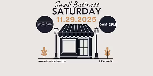 Small Business Saturday!