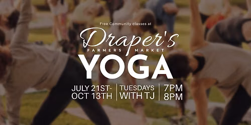 FREE YOGA CLASS @ THE FARMERS MARKET