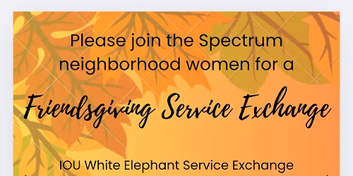 Friendsgiving Service Exchange